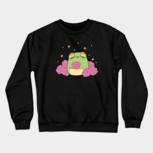 The Frog and The Rose (Pink) Crewneck Sweatshirt